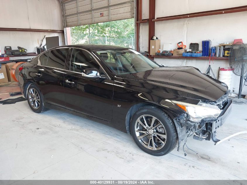 2015 Infiniti Q50 VIN: JN1BV7AR4FM420378 Lot: 40129931