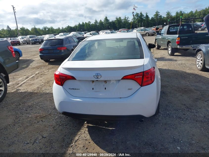 2018 Toyota Corolla Se VIN: 2T1BURHE4JC092223 Lot: 40129948