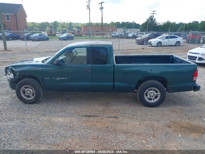 1999 Dodge Dakota VIN: 1B7GL22X4XS161459 Lot: 40129954