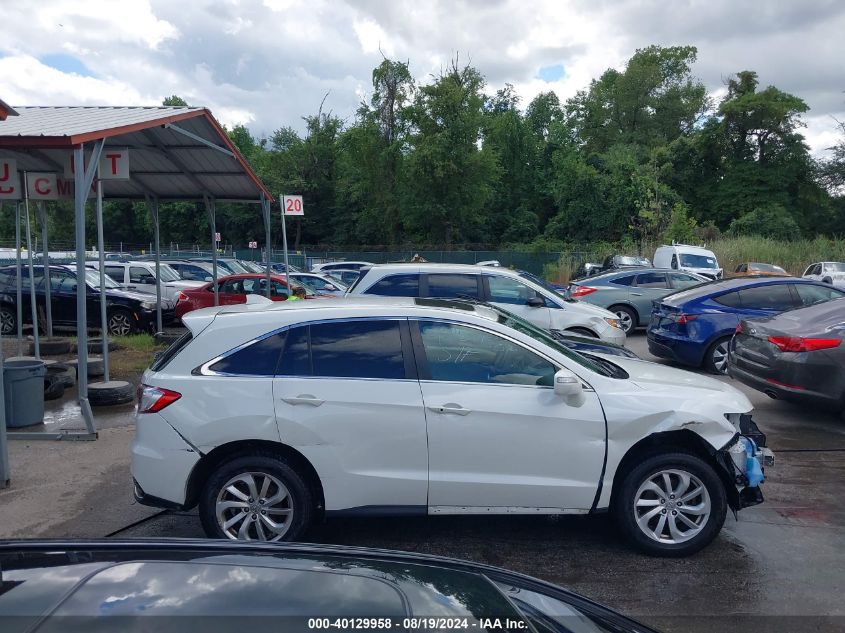 2018 Acura Rdx Acurawatch Plus Package VIN: 5J8TB4H34JL024493 Lot: 40129958