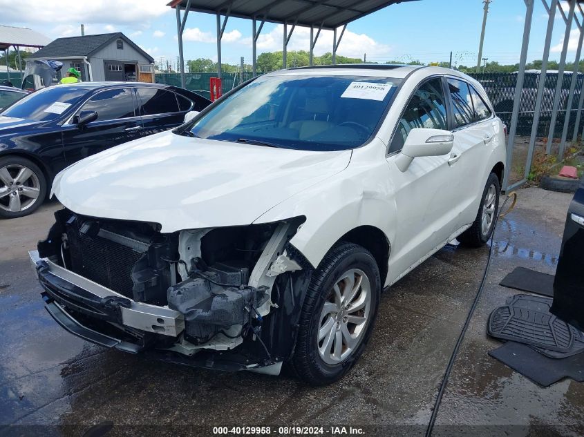 2018 Acura Rdx Acurawatch Plus Package VIN: 5J8TB4H34JL024493 Lot: 40129958