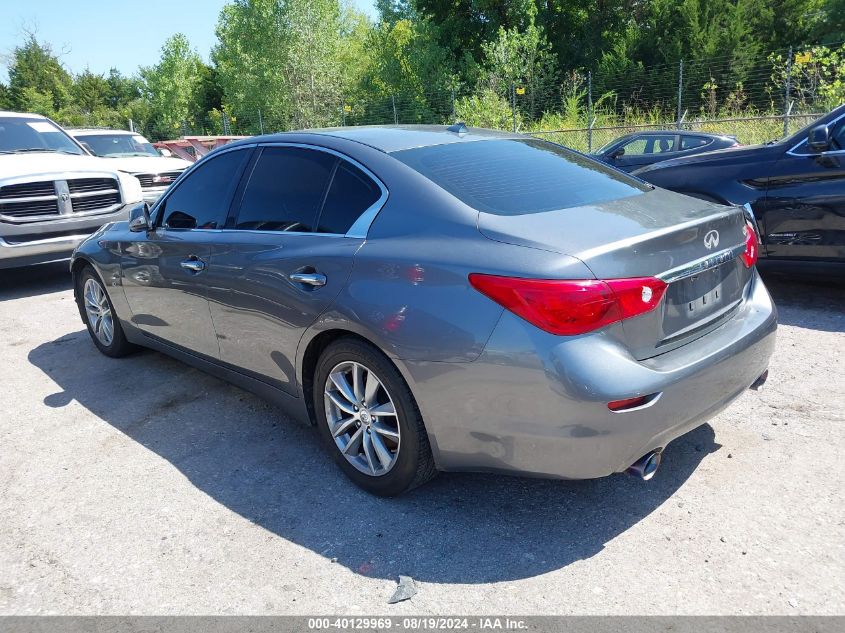 2015 Infiniti Q50 VIN: JN1BV7AP3FM336549 Lot: 40129969