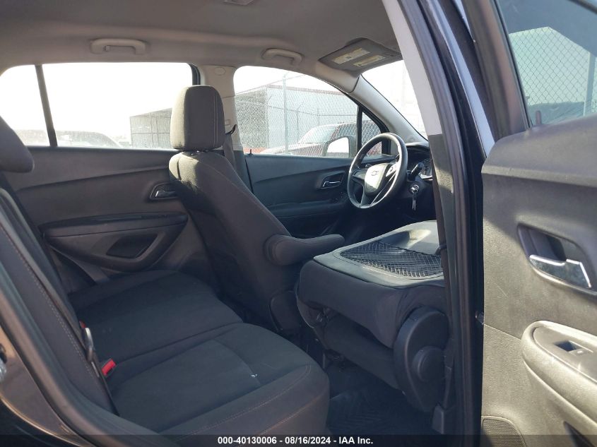 2017 Chevrolet Trax Ls VIN: 3GNCJKSB6HL214405 Lot: 40130006