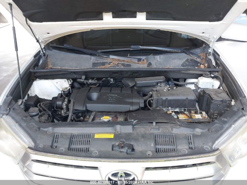 2011 Toyota Highlander VIN: 5TDZA3EH4BS010941 Lot: 40130017