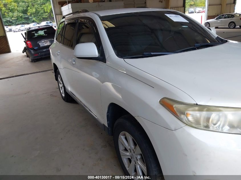 2011 Toyota Highlander VIN: 5TDZA3EH4BS010941 Lot: 40130017