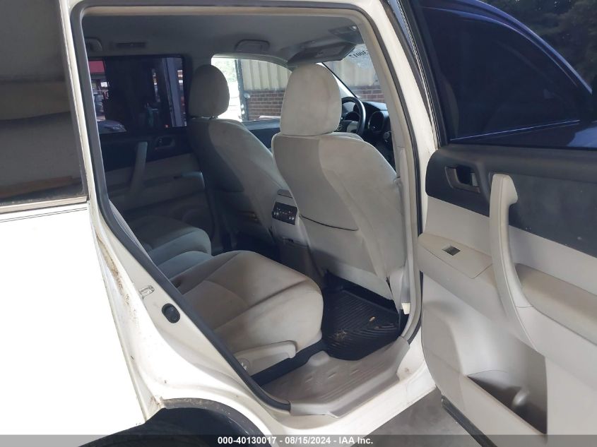 2011 Toyota Highlander VIN: 5TDZA3EH4BS010941 Lot: 40130017