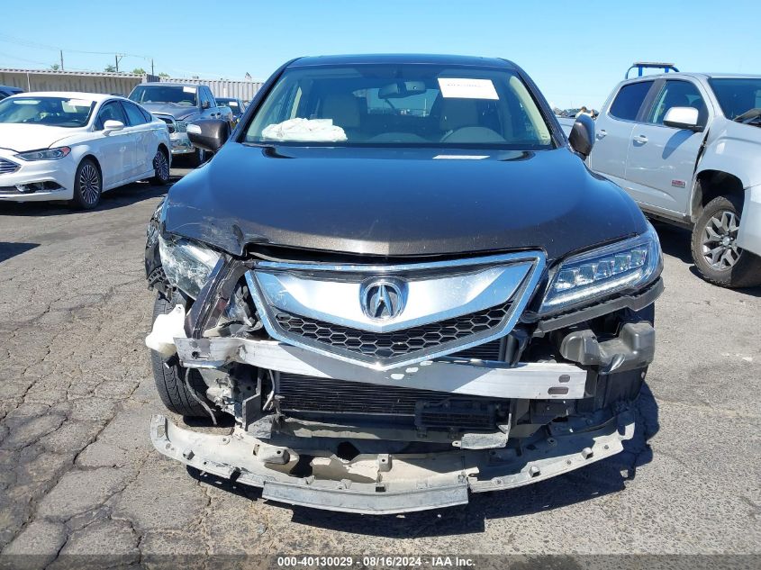 2016 Acura Rdx Acurawatch Plus Pkg VIN: 5J8TB3H3XGL016904 Lot: 40130029