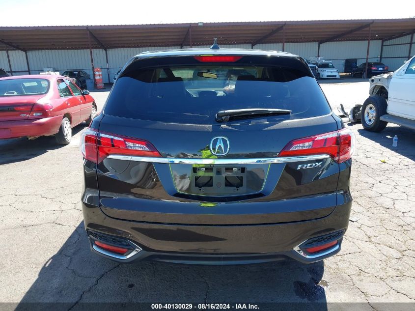 2016 Acura Rdx Acurawatch Plus Pkg VIN: 5J8TB3H3XGL016904 Lot: 40130029