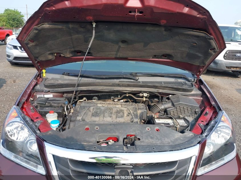 2010 Honda Odyssey Touring VIN: 5FNRL3H99AB034072 Lot: 40130066