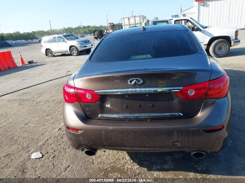 2015 Infiniti Q50 Sport VIN: JN1BV7AR6FM398335 Lot: 40130069