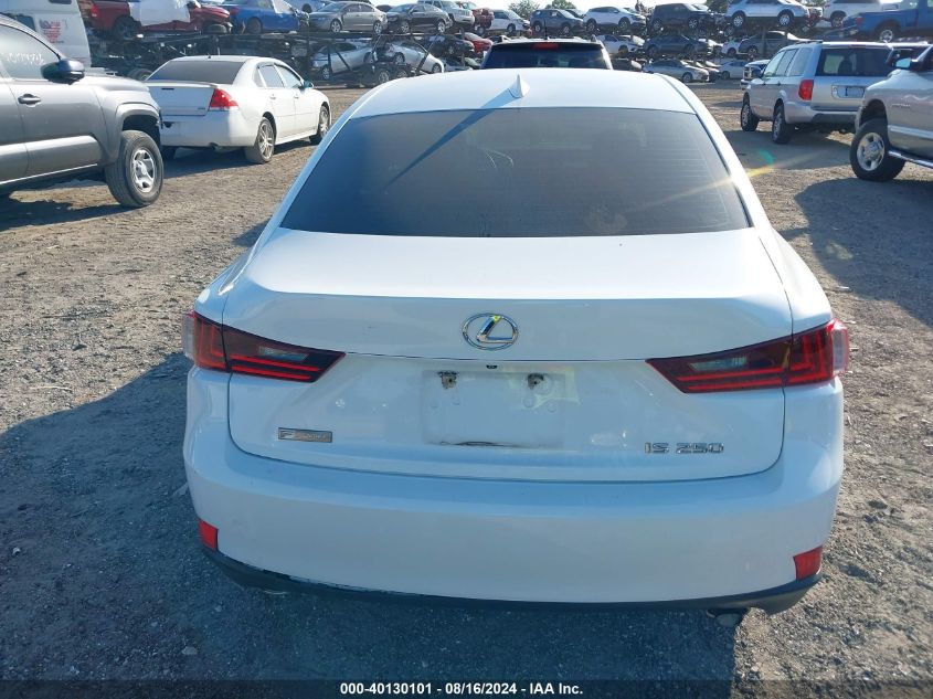 2015 Lexus Is 250 VIN: JTHBF1D28F5068369 Lot: 40130101