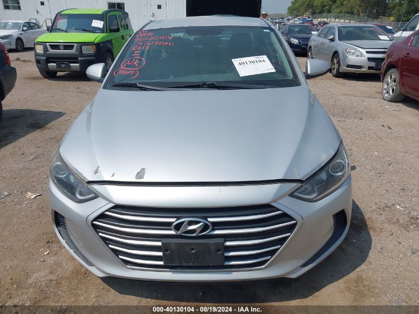 2017 Hyundai Elantra Se VIN: 5NPD84LF1HH078884 Lot: 40130104