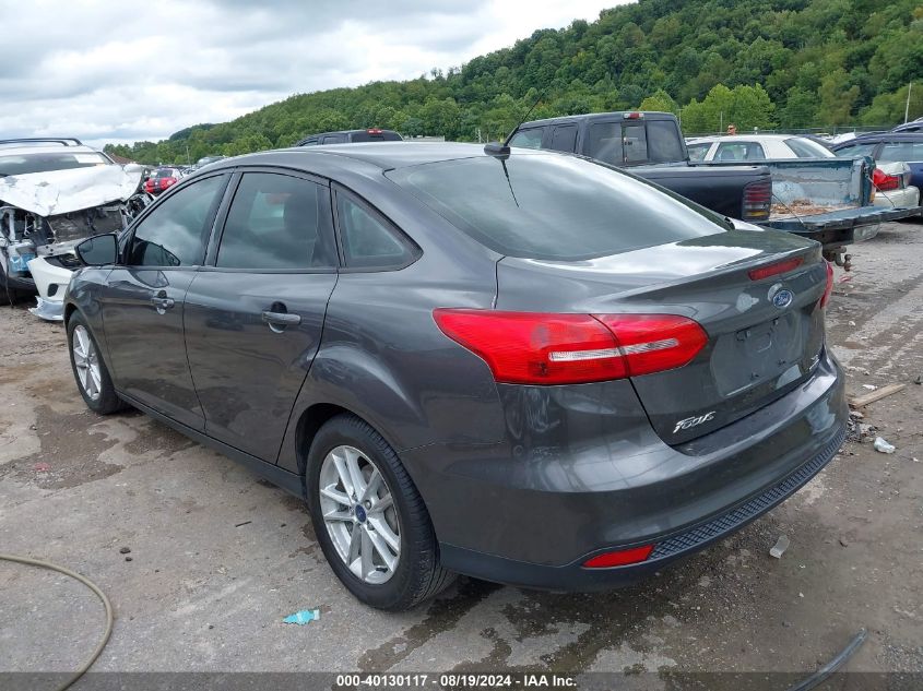 2016 Ford Focus Se VIN: 1FADP3F25GL262330 Lot: 40130117