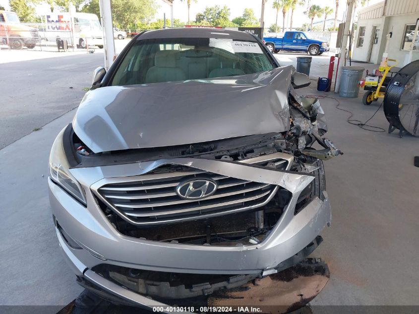 2015 HYUNDAI SONATA SE - 5NPE24AF5FH259489