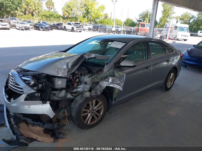 2015 HYUNDAI SONATA SE - 5NPE24AF5FH259489