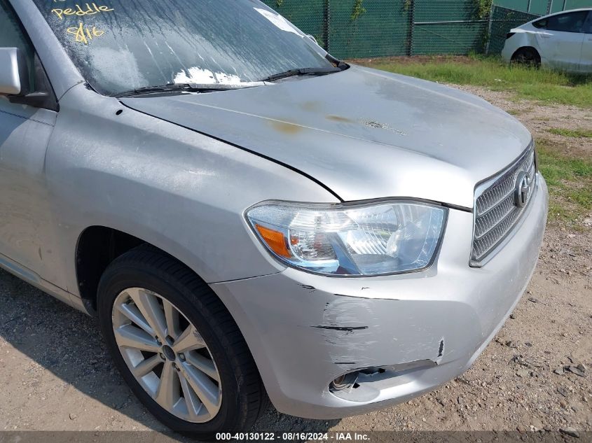 2008 Toyota Highlander Hybrid Limited VIN: JTEEW44A382021368 Lot: 40130122