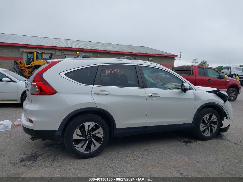 2015 Honda Cr-V Touring VIN: 5J6RM4H94FL104112 Lot: 40130135