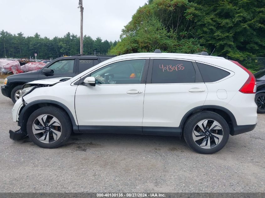 2015 HONDA CR-V TOURING - 5J6RM4H94FL104112