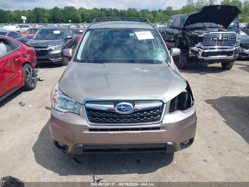 2016 Subaru Forester 2.5I Limited VIN: JF2SJAHC0GH466342 Lot: 40130137