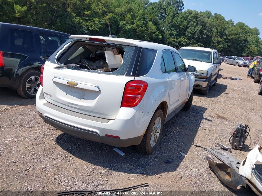 2017 CHEVROLET EQUINOX LS - 2GNALBEK7H1605531