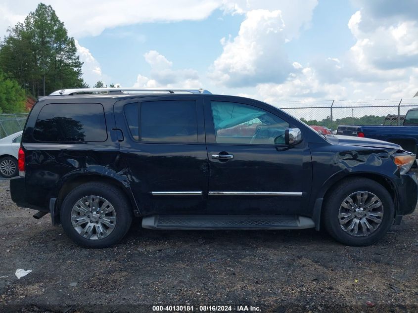 2015 Nissan Armada Platinum VIN: 5N1BA0NF7FN606339 Lot: 40130181