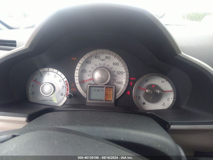 2011 Honda Pilot Ex-L VIN: 5FNYF4H59BB012760 Lot: 40130186