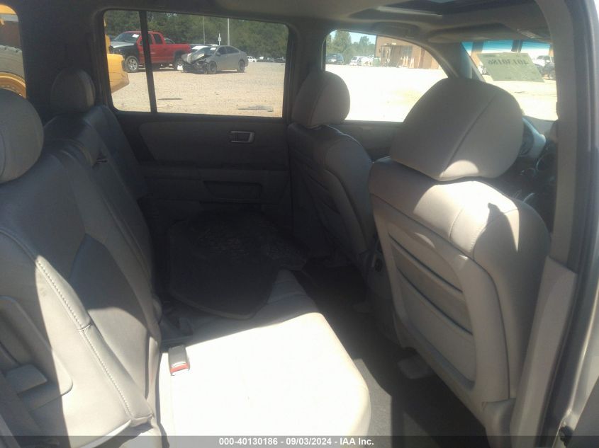 2011 Honda Pilot Ex-L VIN: 5FNYF4H59BB012760 Lot: 40130186