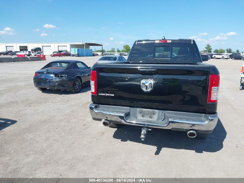 2021 Ram 1500 Lone Star Quad Cab 4X2 6'4 Box VIN: 1C6RREBT0MN801612 Lot: 40130200