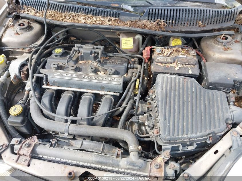 2000 Dodge Neon Highline VIN: 1B3ES46C4YD514898 Lot: 40130215