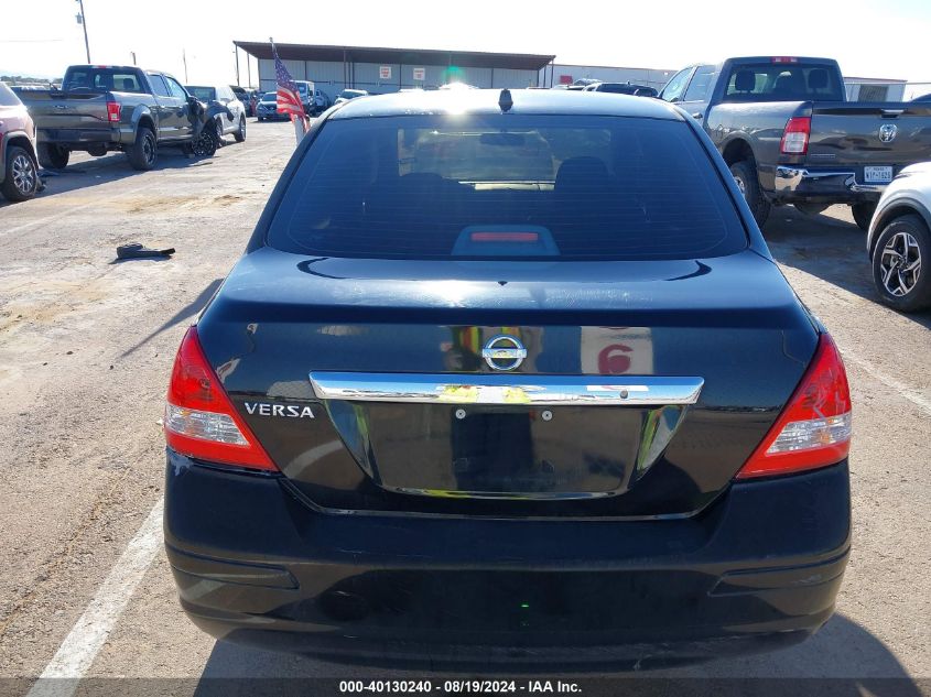 2010 Nissan Versa 1.8S VIN: 3N1BC1AP1AL416275 Lot: 40130240