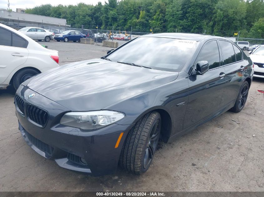 2011 BMW 550I xDrive VIN: WBAFU9C55BC784698 Lot: 40130249