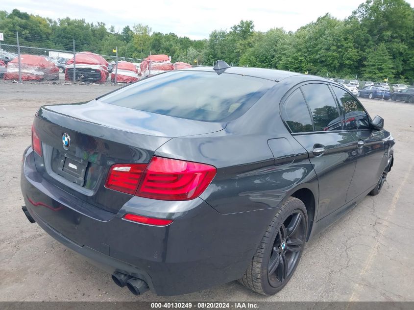 2011 BMW 550I xDrive VIN: WBAFU9C55BC784698 Lot: 40130249