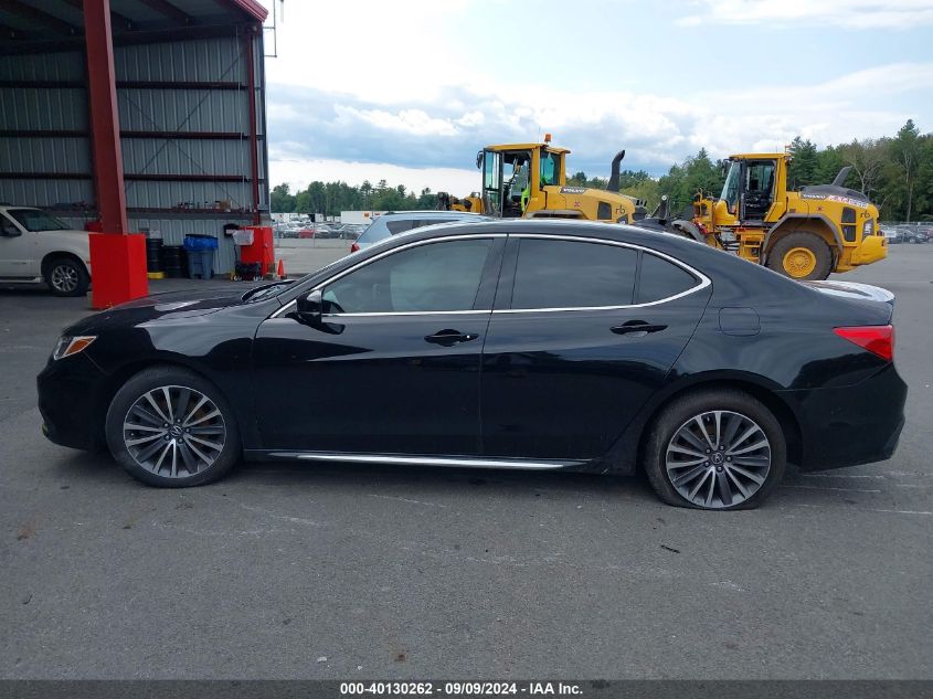 2018 Acura Tlx Advance Pkg VIN: 19UUB2F76JA008547 Lot: 40130262