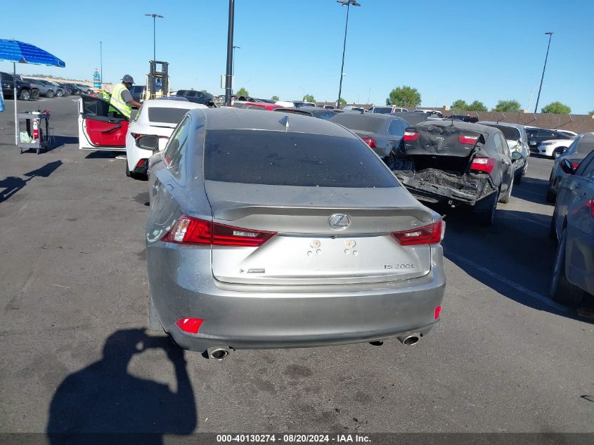 2016 Lexus Is 200T VIN: JTHBA1D24G5025762 Lot: 40130274