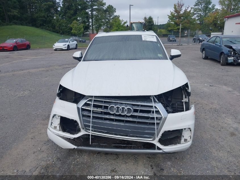 2019 Audi Q5 45 Premium VIN: WA1BNAFY3K2141420 Lot: 40130286