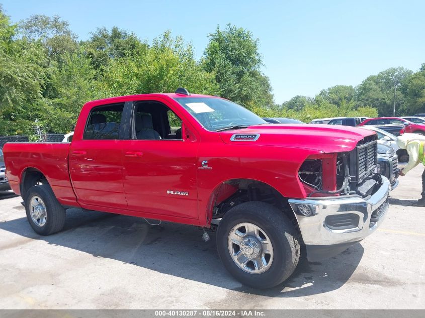 2022 Ram 2500 Big Horn 4X4 6'4 Box VIN: 3C6UR5DL9NG436526 Lot: 40130287