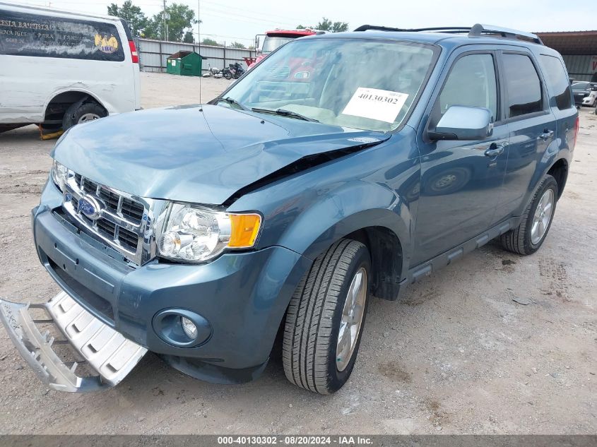 2011 Ford Escape Limited VIN: 1FMCU0EGXBKC50887 Lot: 40130302