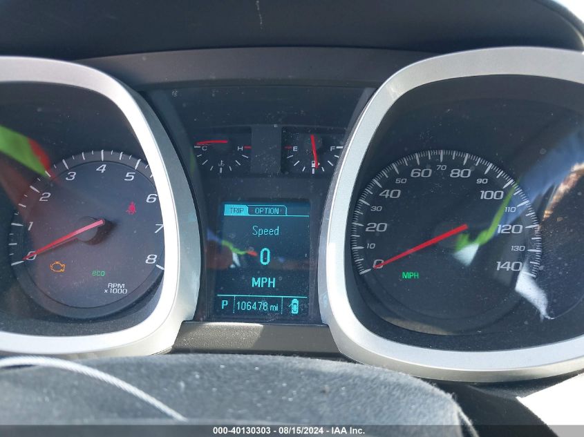 2013 Chevrolet Equinox Ls VIN: 1GNALBEK3DZ109837 Lot: 40130303