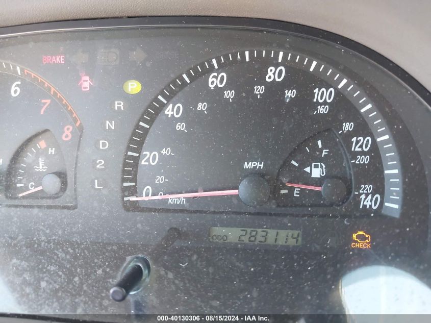 2004 Toyota Camry Le VIN: 4T1BE32K34U853013 Lot: 40130306