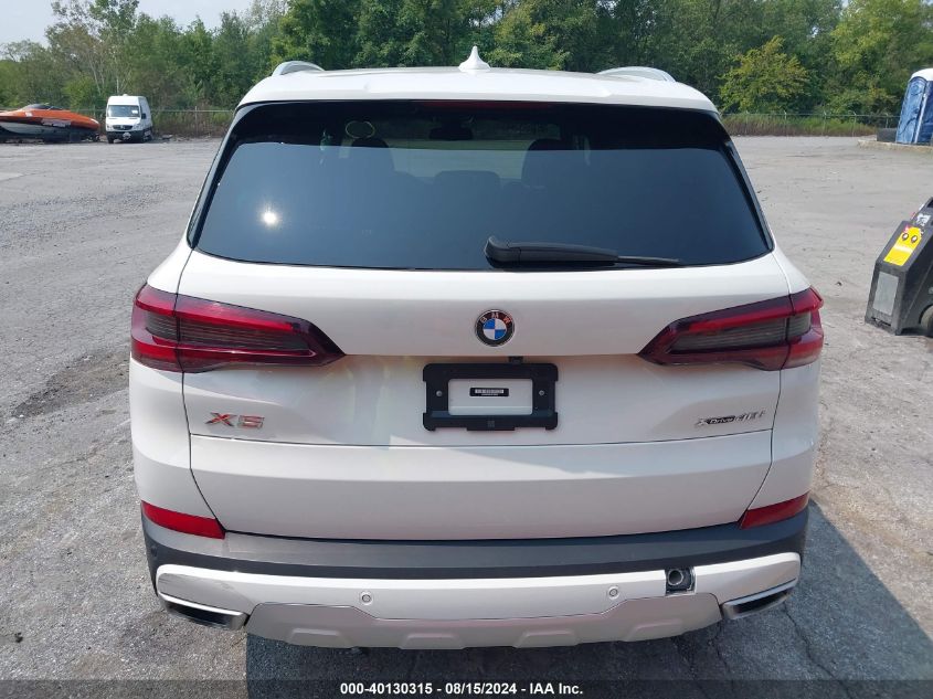 2023 BMW X5 xDrive40I VIN: 5UXCR6C08P9P66953 Lot: 40130315