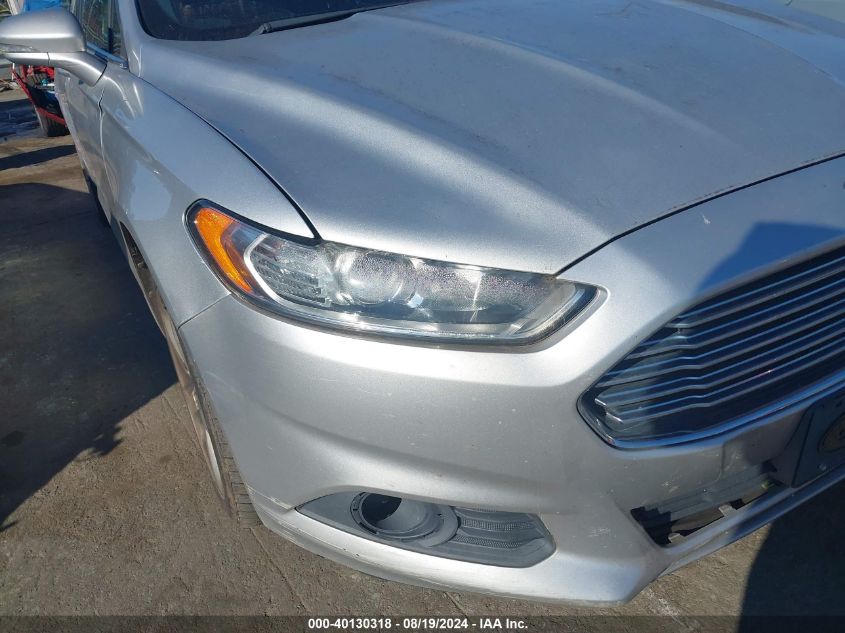 2014 Ford Fusion Se VIN: 3FA6P0HD5ER100959 Lot: 40130318