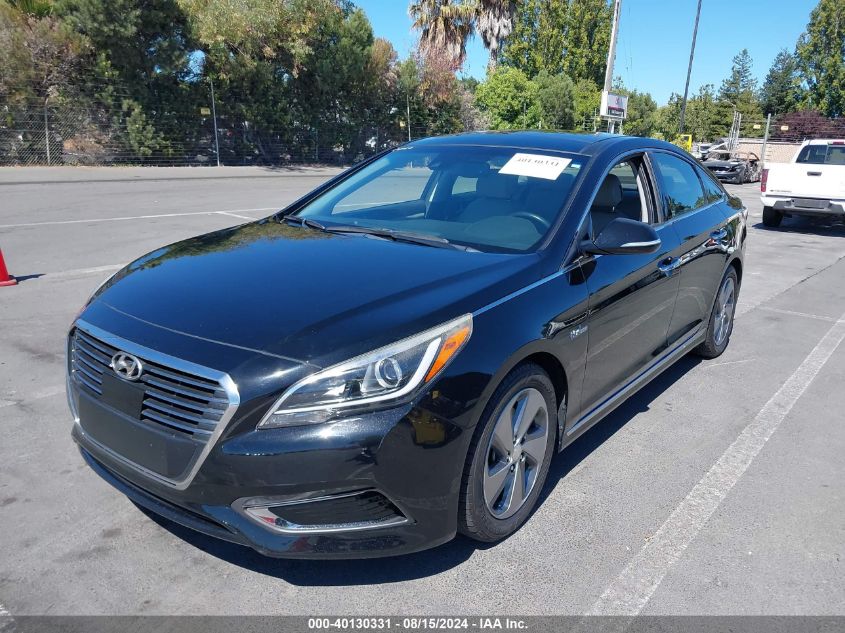 2016 Hyundai Sonata Hybrid Limited VIN: KMHE34L1XGA029790 Lot: 40130331