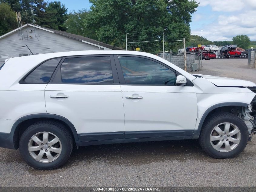 2011 Kia Sorento Lx VIN: 5XYKT3A13BG110823 Lot: 40130338