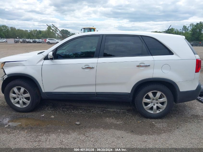 2011 Kia Sorento Lx VIN: 5XYKT3A13BG110823 Lot: 40130338