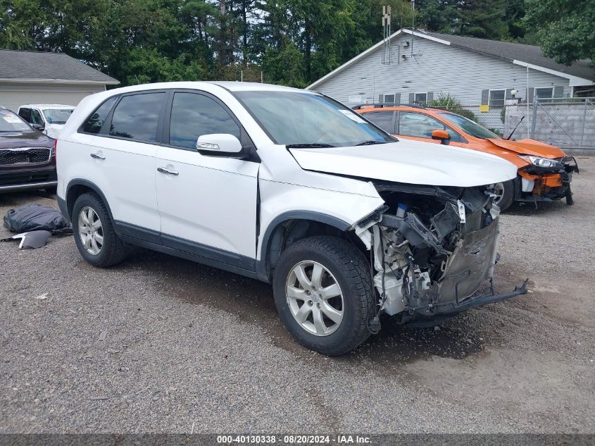 2011 Kia Sorento Lx VIN: 5XYKT3A13BG110823 Lot: 40130338