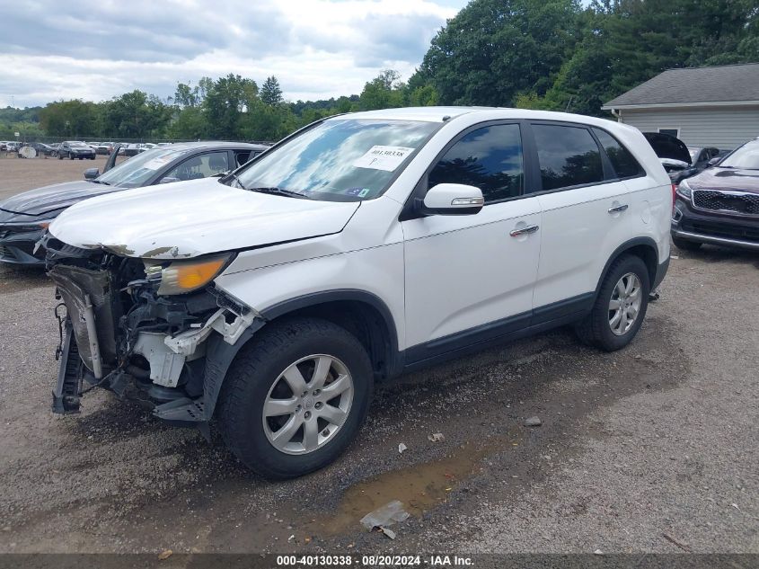 2011 Kia Sorento Lx VIN: 5XYKT3A13BG110823 Lot: 40130338