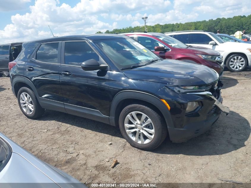 2021 Chevrolet Trailblazer Fwd Ls VIN: KL79MMS28MB060018 Lot: 40130341