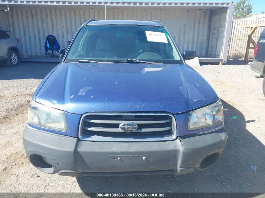 2004 Subaru Forester 2.5X VIN: JF1SG63674G713391 Lot: 40130368