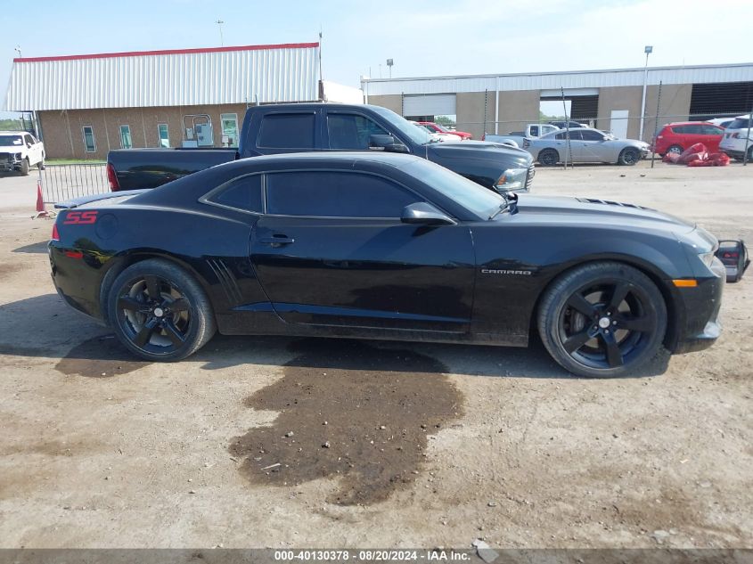 2014 Chevrolet Camaro Ss VIN: 2G1FJ1EJXE9215602 Lot: 40130378