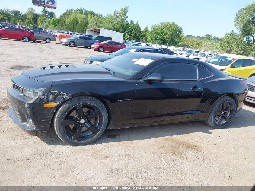 2014 Chevrolet Camaro Ss VIN: 2G1FJ1EJXE9215602 Lot: 40130378